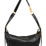 Christian Dior Small D-Journey Bag in Shiny Goatskin Black